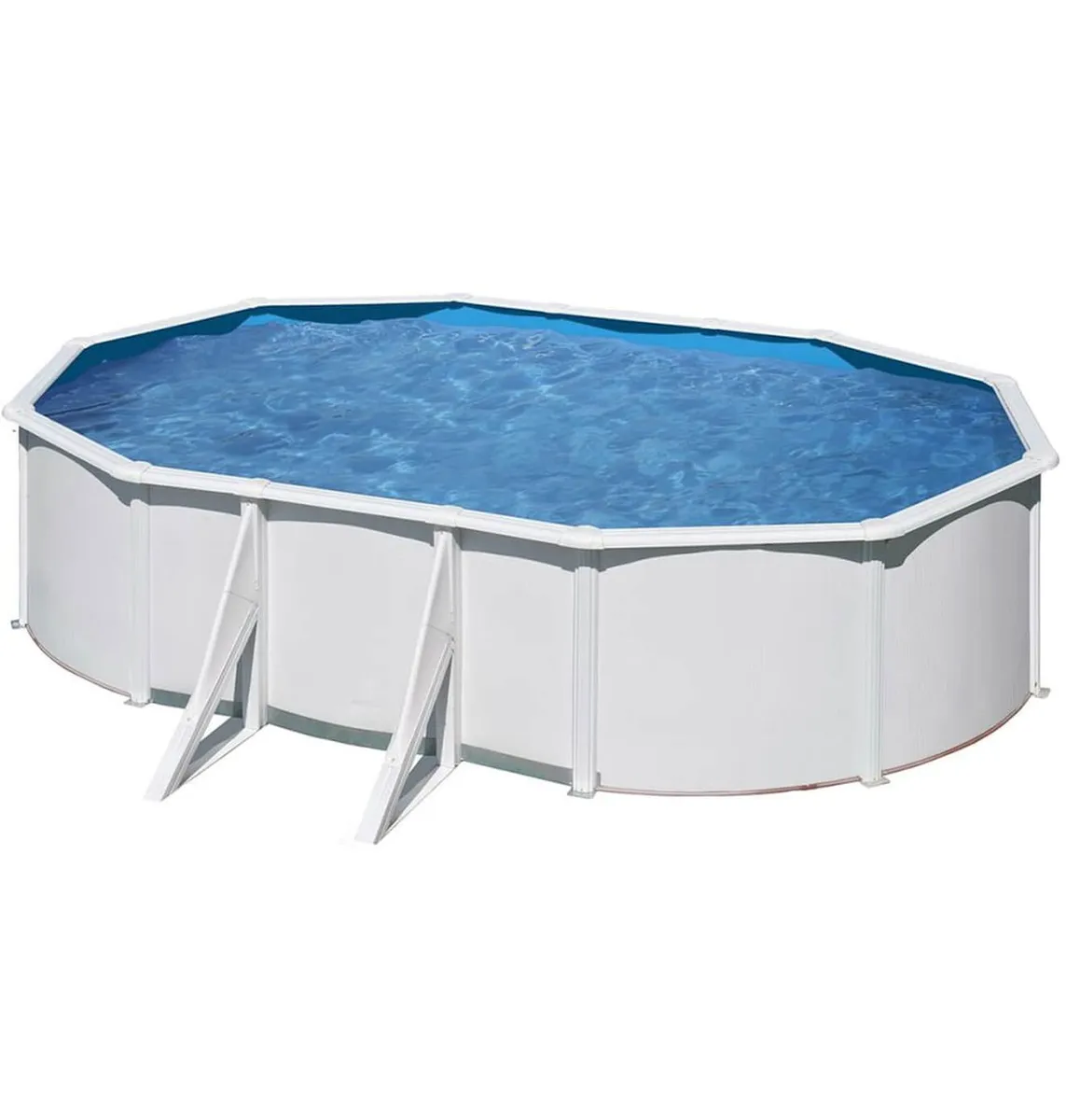 PISCINE ACIER 5,00x3,00 H 1,20 SILVER