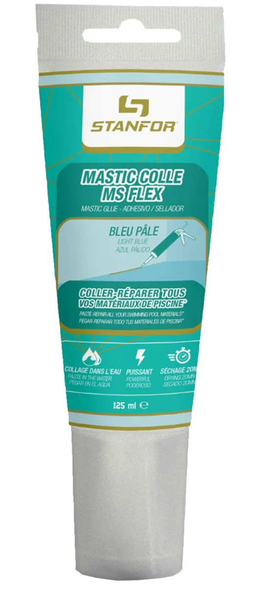 MASTIC COLLE MS FLEX BLEU PALE STANFOR 125ml