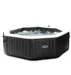 SPA GONFLABLE INTEX PURESPA CARBONE OCTO 6pl. BULLES+JETS DELUXE NOIR