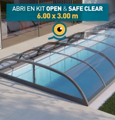 ABRI OPEN & SAFE CLEAR 6 X 3