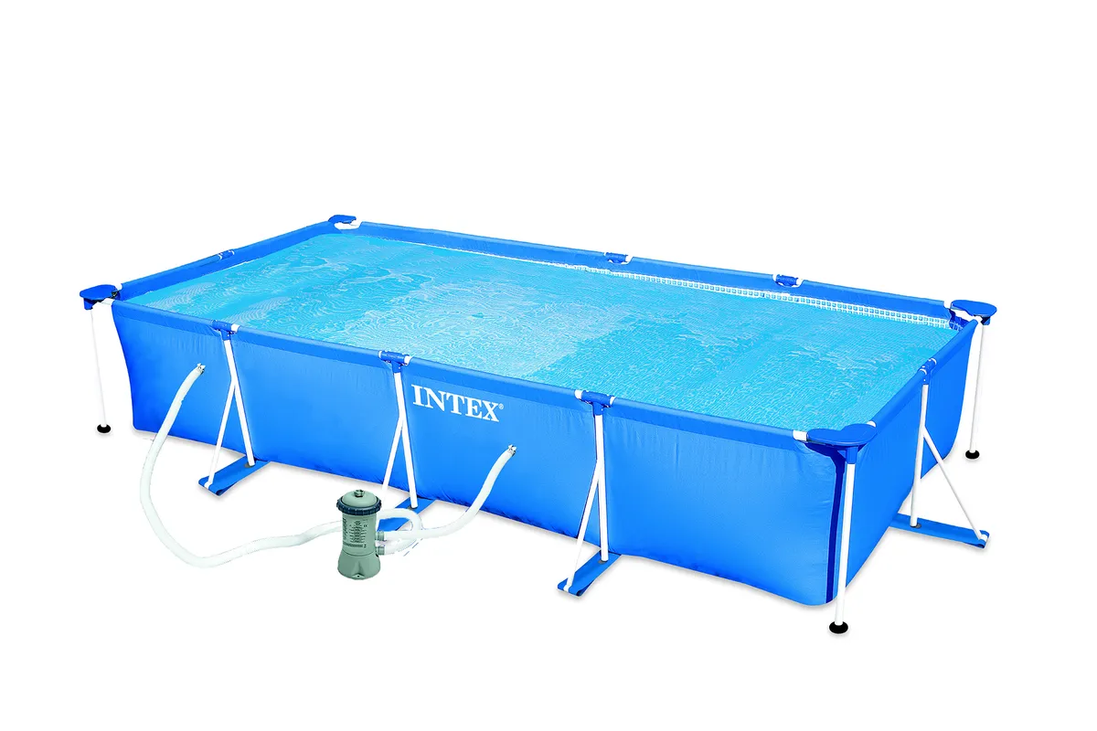 PISCINE INTEX METAL FRAME JUNIOR RECT. 4,50x2,20 H 0,84