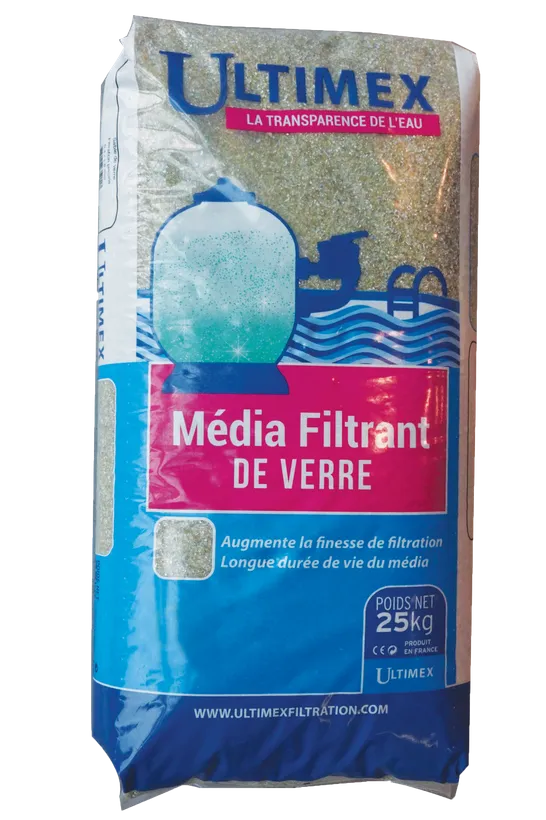 VERRE ULTIMEX SPECIAL FILTRE 0.4/1.6mm 25KG