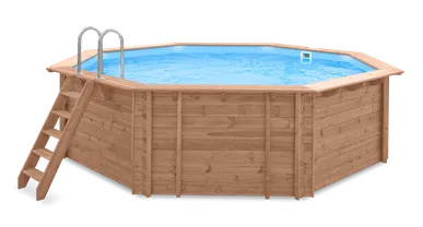 PISCINE BOIS DAKOTA 5.37 H 1.29 LUXE