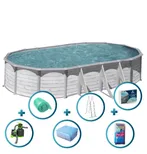 PISCINE ACIER 5,00x3,00 H 1,20 CERUSE XTRA