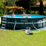 PISCINE INTEX ULTRA XTR RONDE 5,49x1,32 + FILTRE A SABLE 6M3/H