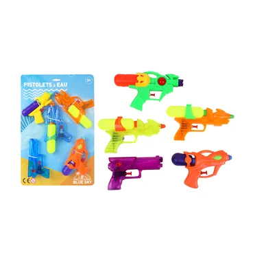 PISTOLET A EAU ASSORTIMENT X 5