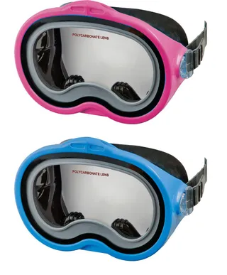 MASQUE DE NATATION SEA SCAN (ROSE / BLEU)