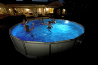 SPOT PISCINE HORS SOL MAGNETIQUE LED BLANCHE